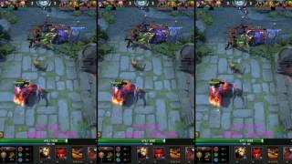 RX 460 vs GTX 950 vs GTX 750TI in Dota 2 @ 1080p Max Settings DX11