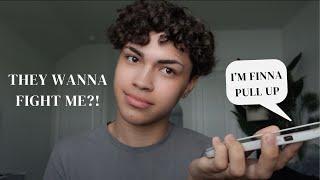 CALLING RANDOM GIRLS & SAYING THEIR MAN IS GAY