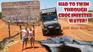 Swimming with CROCS on the GIBB RIVER ROAD! Tunnel Creek & Windjana Gorge - Unimog Life (Eps.27)