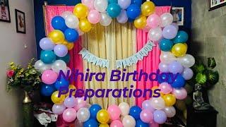 Birthday decoration ideas at home|DIY balloon Decoration at home|Balloon Decoration |Nani tho allari