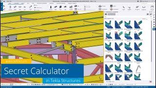 Tekla Structures - Secret Calculator [TS 2022 SP1]