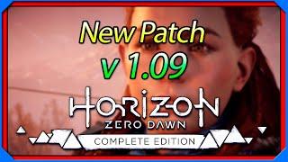 ⭐ v 1.09 Horizon Zero Dawn PC | Update Patch Test + Benchmark GTX 1060 Steam