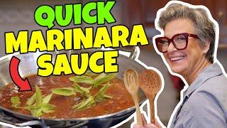 Marinara sauce recipe with Caroline Manzo and Chris Manzo | Food, Love, and Chaos | E 01