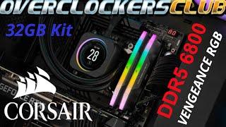 Corsair Vengeance RGB DDR5 6800MHz RAM Kit Review!