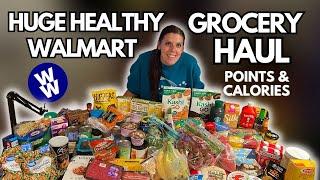 HEALTHY WALMART GROCERY HAUL | WW (WeightWatchers) Points & Calories | Come Shop With Us