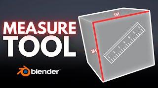 Learn the Measure Tool in Blender!