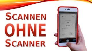 Scannen mit dem Smartphone [PDF, ClearScan, Android, iOS, Handy, Bewerbung]