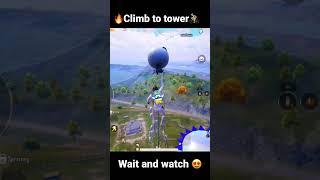 BEST CAMPING TRICK AND TIPS NEW UPDATE BGMI ALL PUBG CLIMBING TOWER #shorts #viral #bgmi #amop