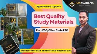 Best Study material for UPSC & OPSC ( Other state PSCs) | RAYACADEMY IAS