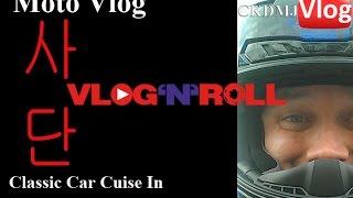 Classic Car Cruise In Moto Vlog