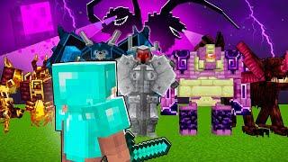 I Fought Every Final Boss in Minecraft!