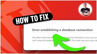 Fix Error Establishing A Database Connection In WordPress