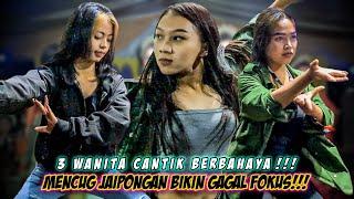 3 Wanita Cantik Berbahaya!!! - Tari Mencug Jaipongan Bikin Gagal Fokus!!! || Jaipong PMJ Ujang Lanay