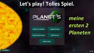 Let's play: Planet S / Echtzeit-Aufbau-Spiel [deutsch/German]