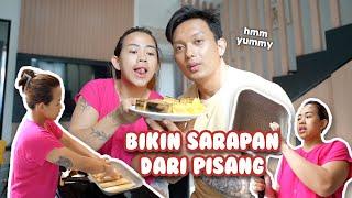 BIKIN PISANG KUKUS BUAT SARAPAN | WENAAKK POL WEEE 