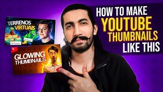 How to make Eye-Catchy Glowing Thumbnails!