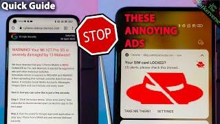Remove These Annoying Pop-up Ads on android - How to stop & remove notification Ads - 2022 Guide