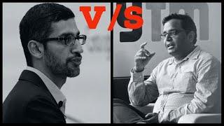 Google vs Paytm | vijay Shekhar vs Sundar Pichai | Paytm app store | Google play store | Paytm ban