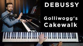 A Lazy and a Challenging way to play the Golliwogg's Cakewalk by Debussy, bars 10-15