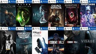 Top 25 Best Horror Games for PlayStation 4 and PlayStation 5 | Horror Games on PS4 & PS5