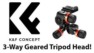 K & F Concept 3 Way Geared Head Overview • How does it work?