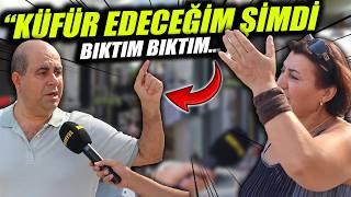 "BIKTIM BIKTIM.. KÜFÜR EDECEĞİM ŞİMDİ.." | 62.000 TL ALTINDA KAZANAN FAKİR | SOKAK RÖPORTAJLARI