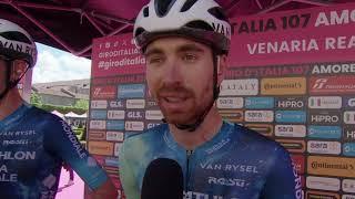 Aurélien Paret-Peintre - Interview au départ - Etape 1 - Tour d'Italie 2024