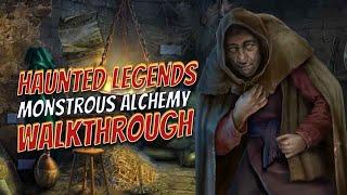 Haunted Legends 12 Monstrous Alchemy Walkthrough Big Fish Games 1080 HD Gamzilla