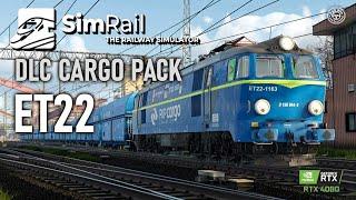 DLC Cargo Pack ET22 Byk + Cysterny i Falns, Manewry - SimRail #32 |  Symulator Kolejowy | RTX4080