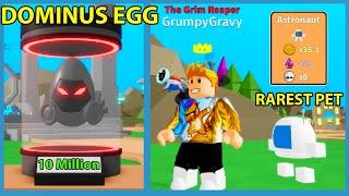 Getting The Grim Reaper Rank and Rarest Dominus Pet in Roblox Reaper Simulator