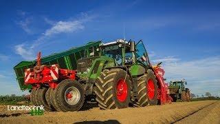 Kartoffeln legen mit Fendt Vario 828 und Grimme Exacta GL 420 [HD]