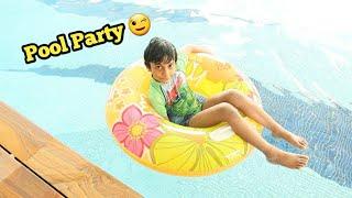 Enjoying In Swimming Pool ‍️ | Muhammad Ammar