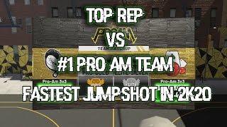 TOP REP vs BEST JUMPSHOT | Fastest Jumpshot and Dribble Moves 2k20