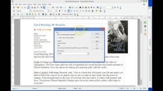 CAT 11 OpenOffice Writer 4.1 - 23 Citations and Bibliography