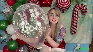 Happy Holidays Balloon Ace and Inflatable Unboxing