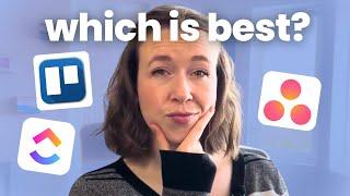 Best Project Management Software for Small Business Owners in 2024 | Trello vs Asana vs ClickUp