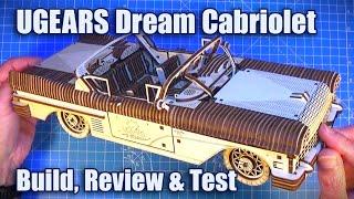 UGEARS Dream Cabriolet VM-05 Build & Review - Amazing 3D Wooden Mechanical Model