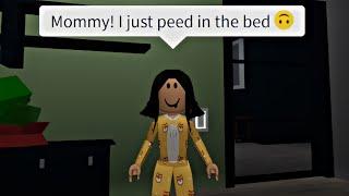 “When your 3year old daughter just peed in bed” | Brookhaven Meme (Roblox)