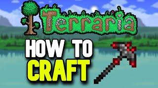 How to Make a Deathbringer Pickaxe in Terraria