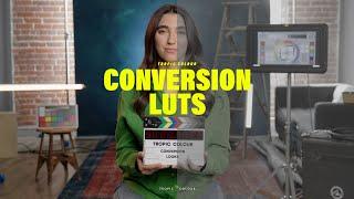 Conversion LUTS for various camera profiles and color spaces