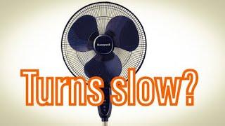 Fix a Fan that Turns Slow