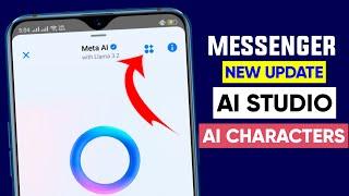 Messenger AI studio update || AI studio feature on messenger