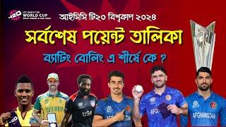 টি২০ বিশ্বকাপ ক্রিকেটের সর্বশেষ পয়েন্ট তালিকা | সর্বোচ্চ রান ও উইকেট কার দখলে | Latest points Table