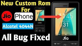 New Custom Rom For Jio Phone| Alcatel 4044N Rom For Jio Phone | Kaios 2.0.2 For Jio Phone