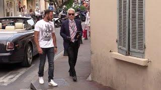 Karl Lagerfeld in Saint Tropez