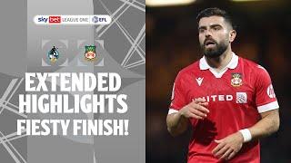 FIESTY FINISH! | Bristol Rovers v Wrexham extended highlights