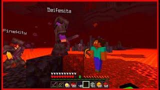 HEROBRINE NOS SIGUIÓ HASTA EL NETHER Y NOS DIMOS CUENTA QUE...