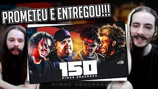 MÚSICOS REAGEM a "150 RIMAS ABSURDAS nas BATALHAS! " | Centro das Batalhas | [REACT/ANÁLISE]