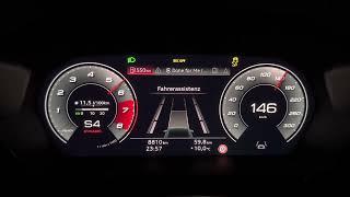 Audi S3 8Y 310HP (2023) 0-200 Launch Control Sound Acceleration