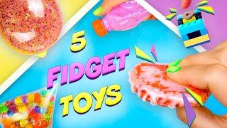 5 Идей как сделать Антистресс игрушку своими руками Поп ит, Сквиш и …  Diy fidget toys ideas